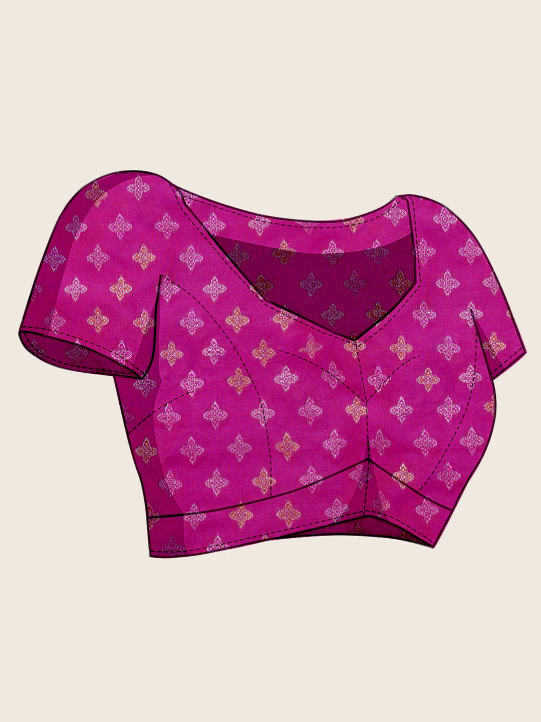 Urban Pallu Woven Design Silk Blend Party Saree