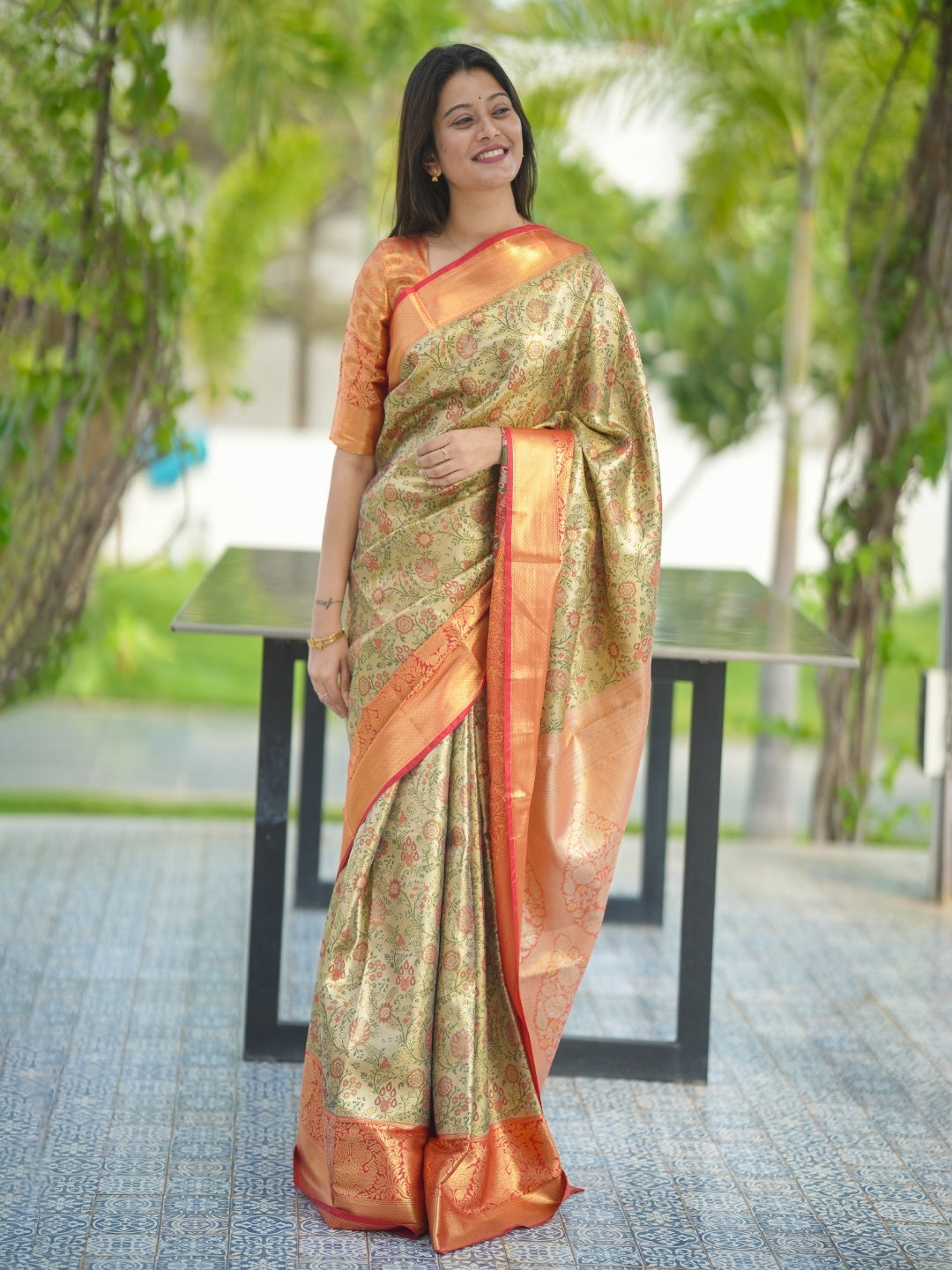 Urban Pallu Woven Design Art Silk Traditional Saree