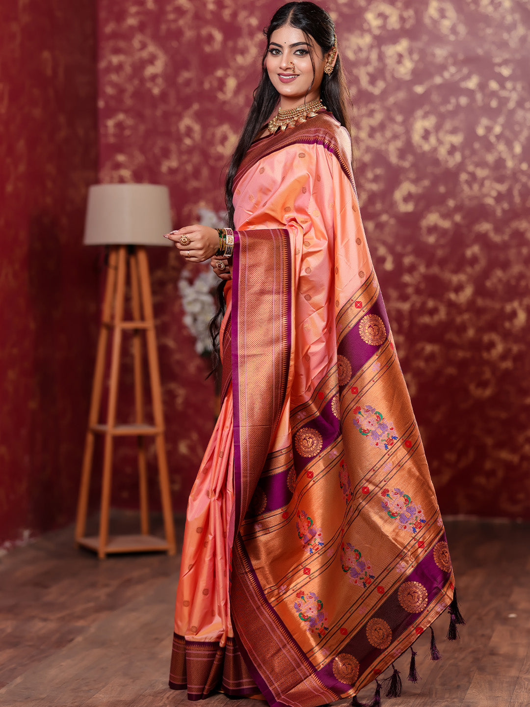 Urban Pallu Woven Design Art Silk Traditional Saree