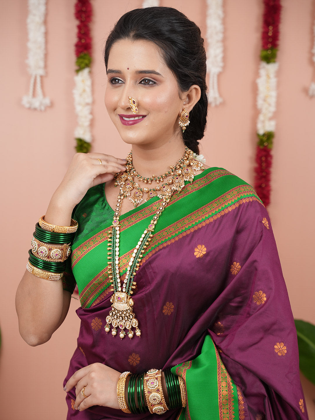 Urban Pallu Woven Design Silk Blend Traditional Saree