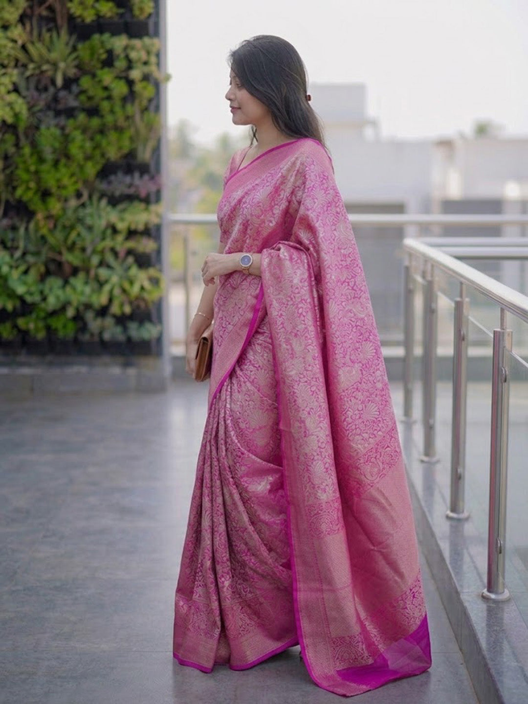 Urban Pallu Woven Design Art Silk Traditional Saree