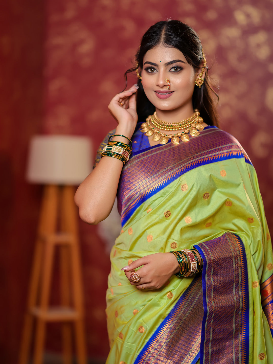 Urban Pallu Woven Design Art Silk Traditional Saree
