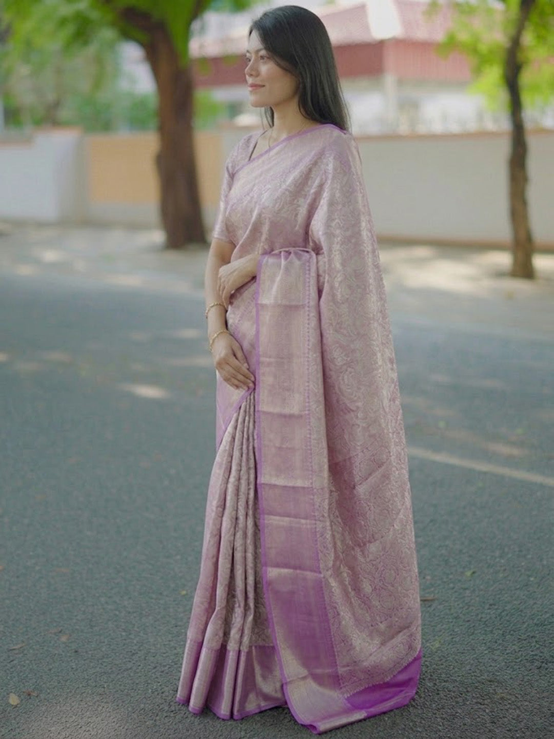 Urban Pallu Woven Design Art Silk Traditional Saree