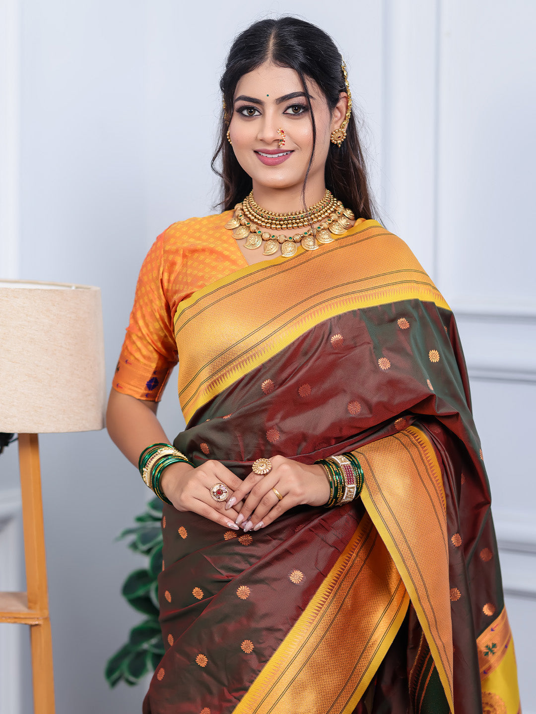 Urban Pallu Woven Design Art Silk Traditional Saree