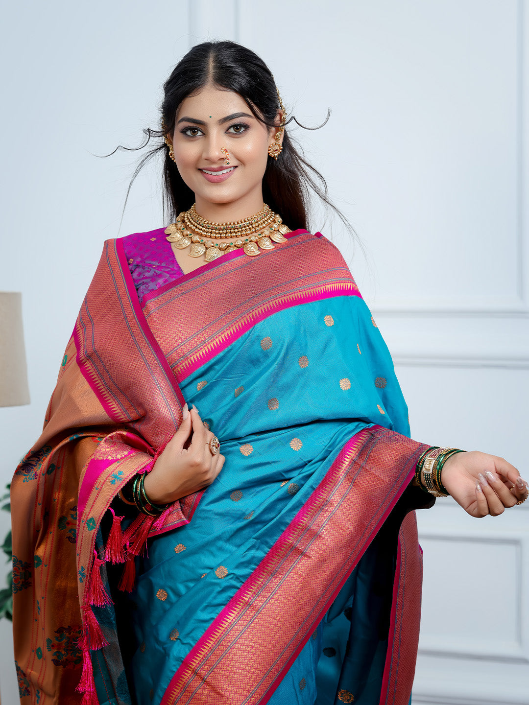 Urban Pallu Woven Design Art Silk Traditional Saree