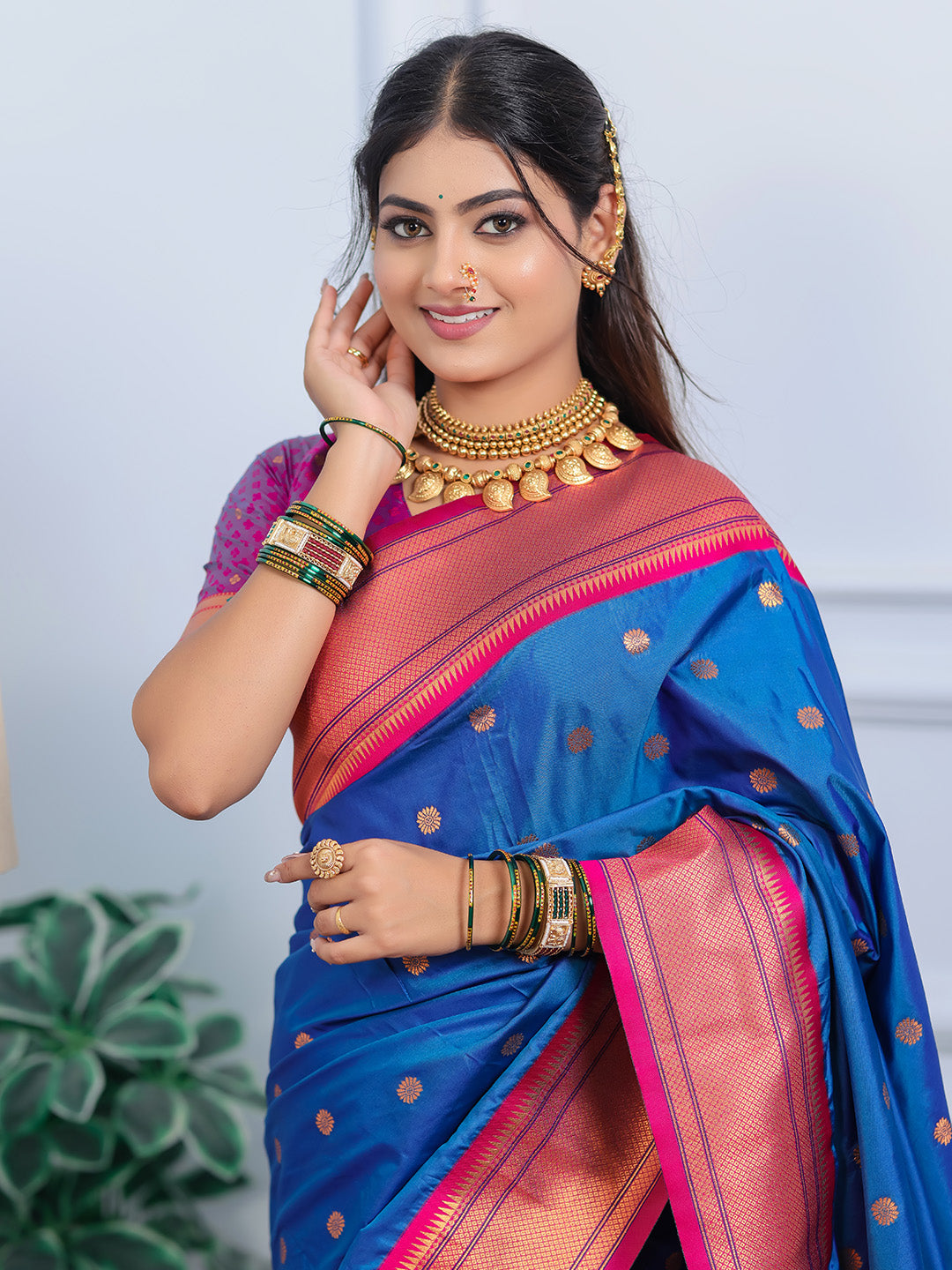 Urban Pallu Woven Design Art Silk Traditional Saree