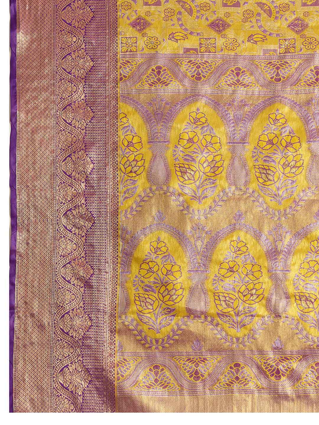 Urban Pallu Woven Design Silk Blend Party Saree