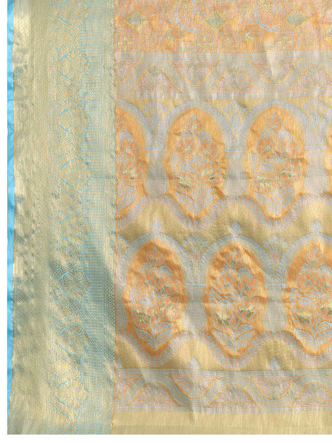 Urban Pallu Woven Design Silk Blend Party Saree