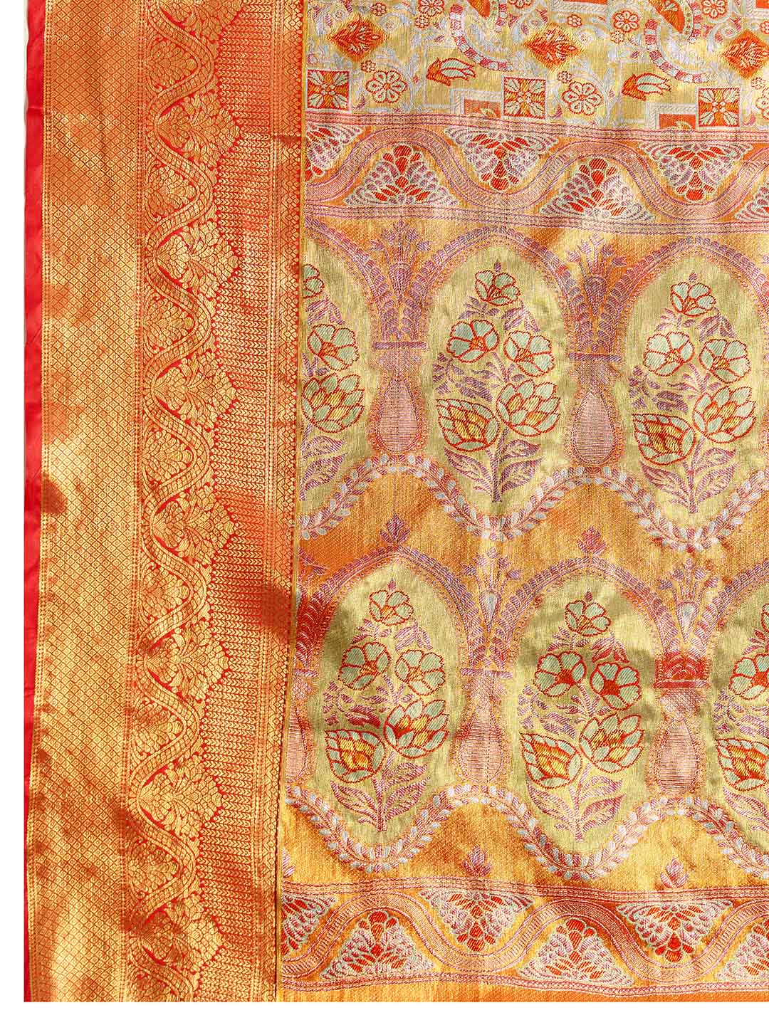 Urban Pallu Woven Design Silk Blend Party Saree