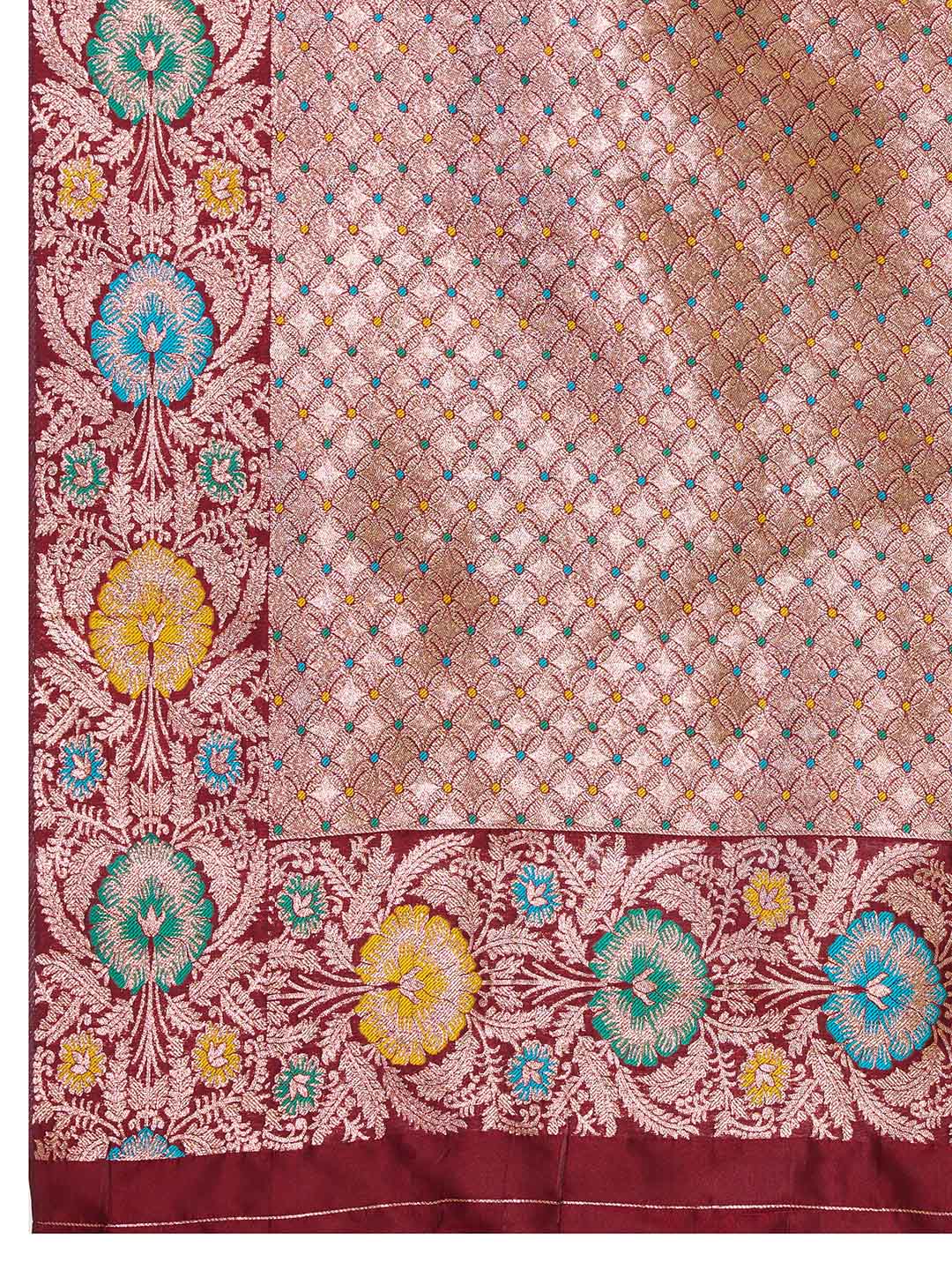 Urban Pallu Woven Design Silk Blend Party Saree