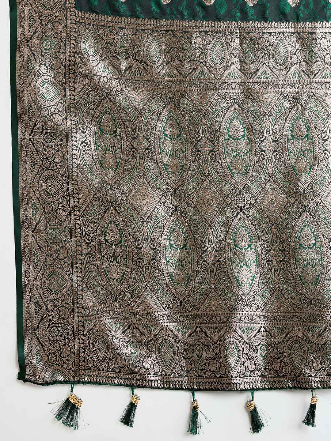 Urban Pallu Woven Design Silk Blend Party Saree
