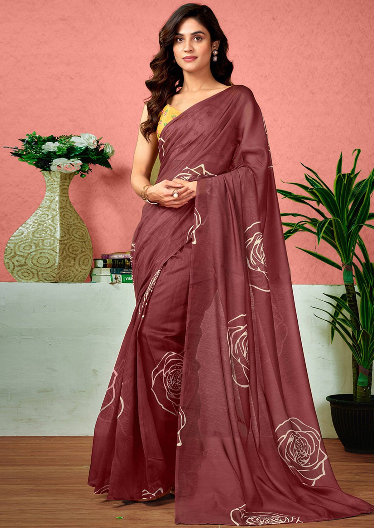 Urban Pallu Woven Design Pure Cotton Daily Saree