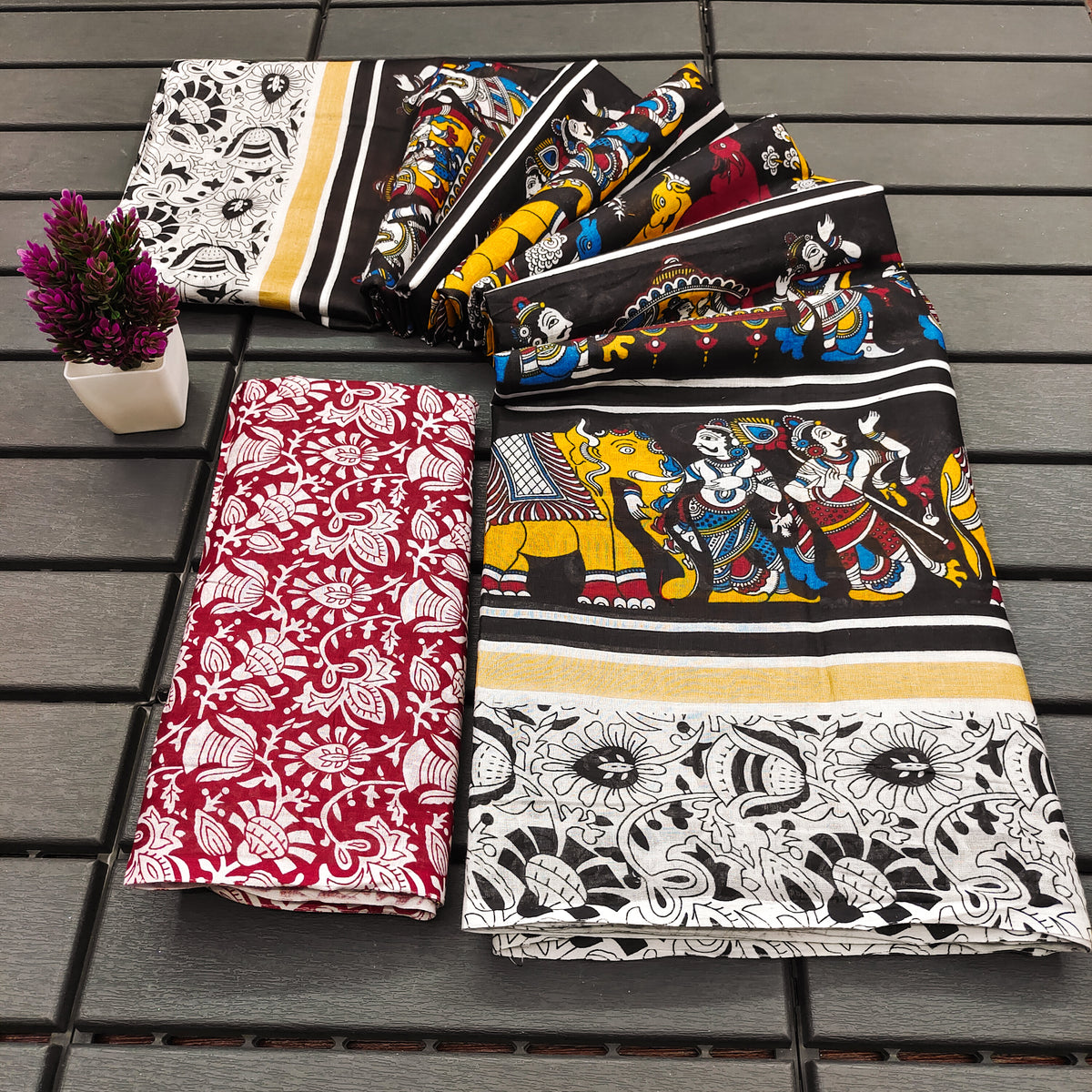 Urban Pallu Woven Design Pure Cotton Daily Saree
