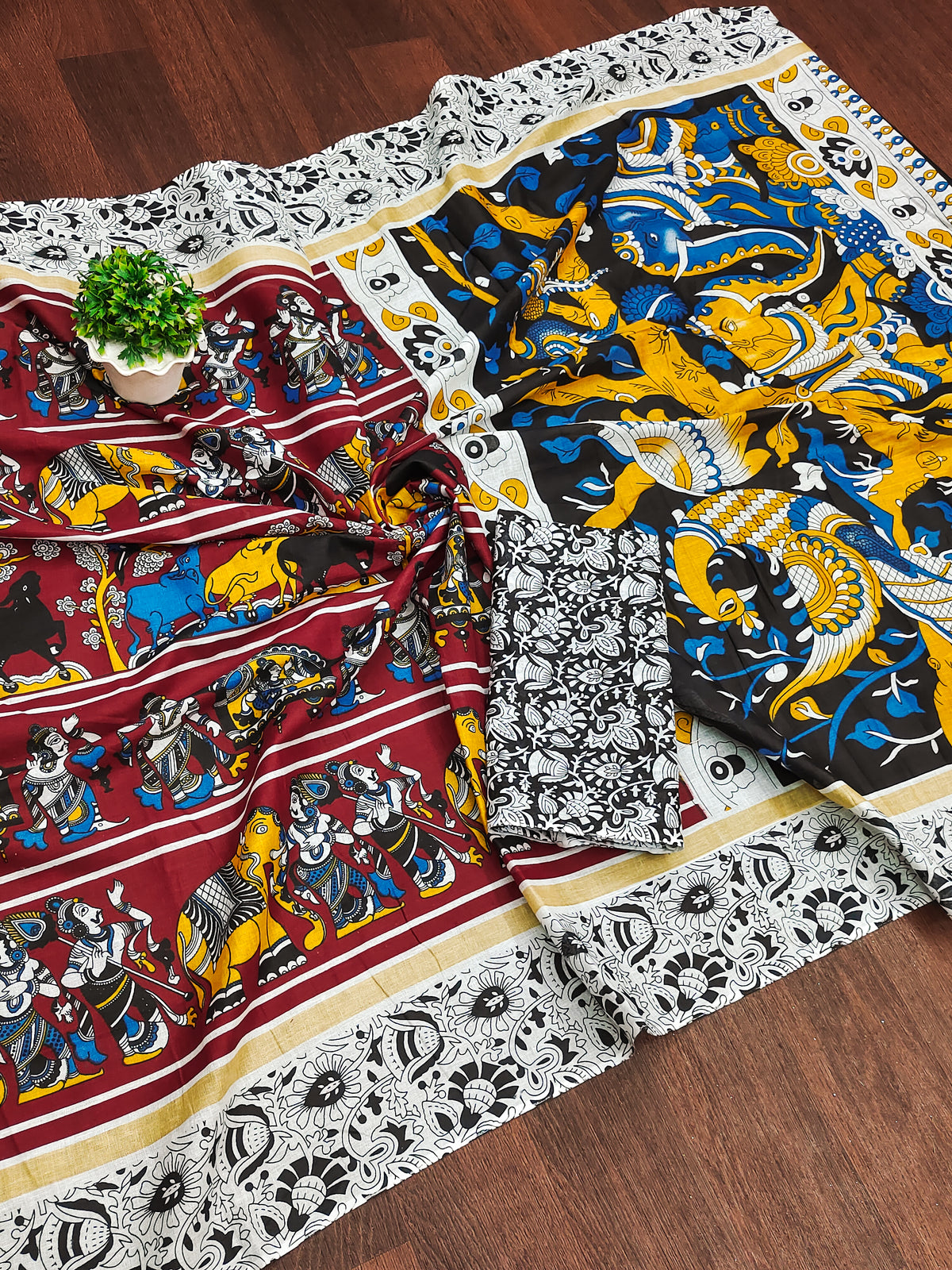 Urban Pallu Woven Design Pure Cotton Daily Saree