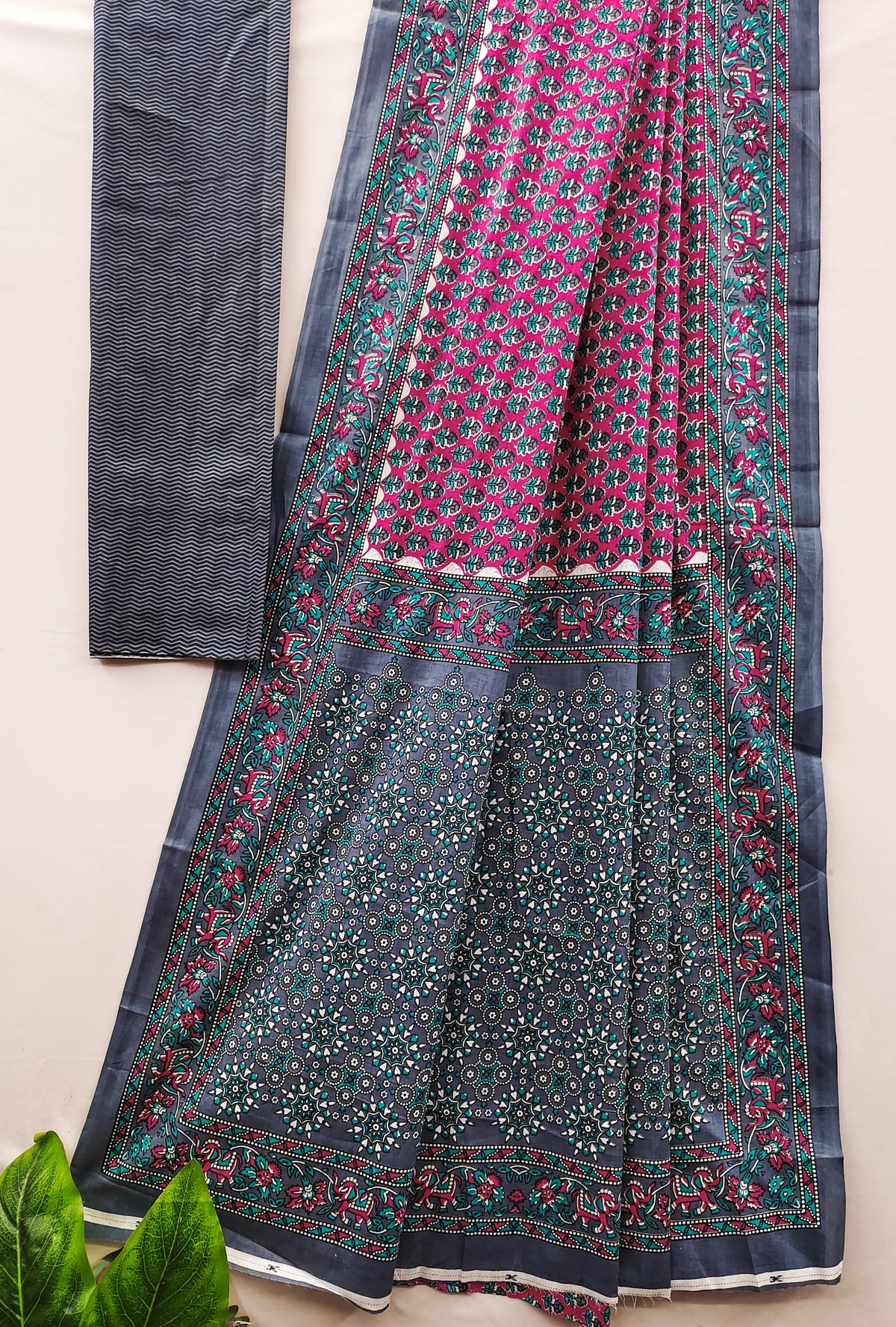 Urban Pallu Woven Design Pure Cotton Daily Saree