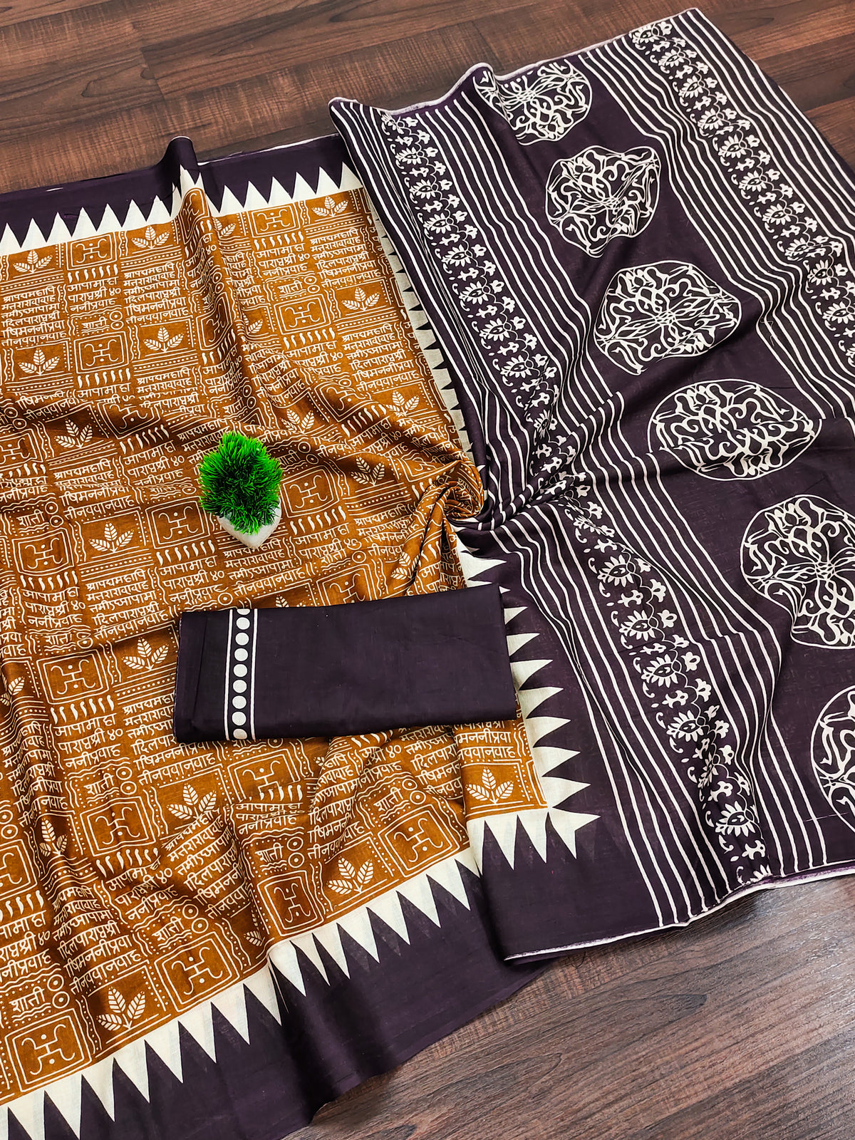 Urban Pallu Woven Design Pure Cotton Daily Saree