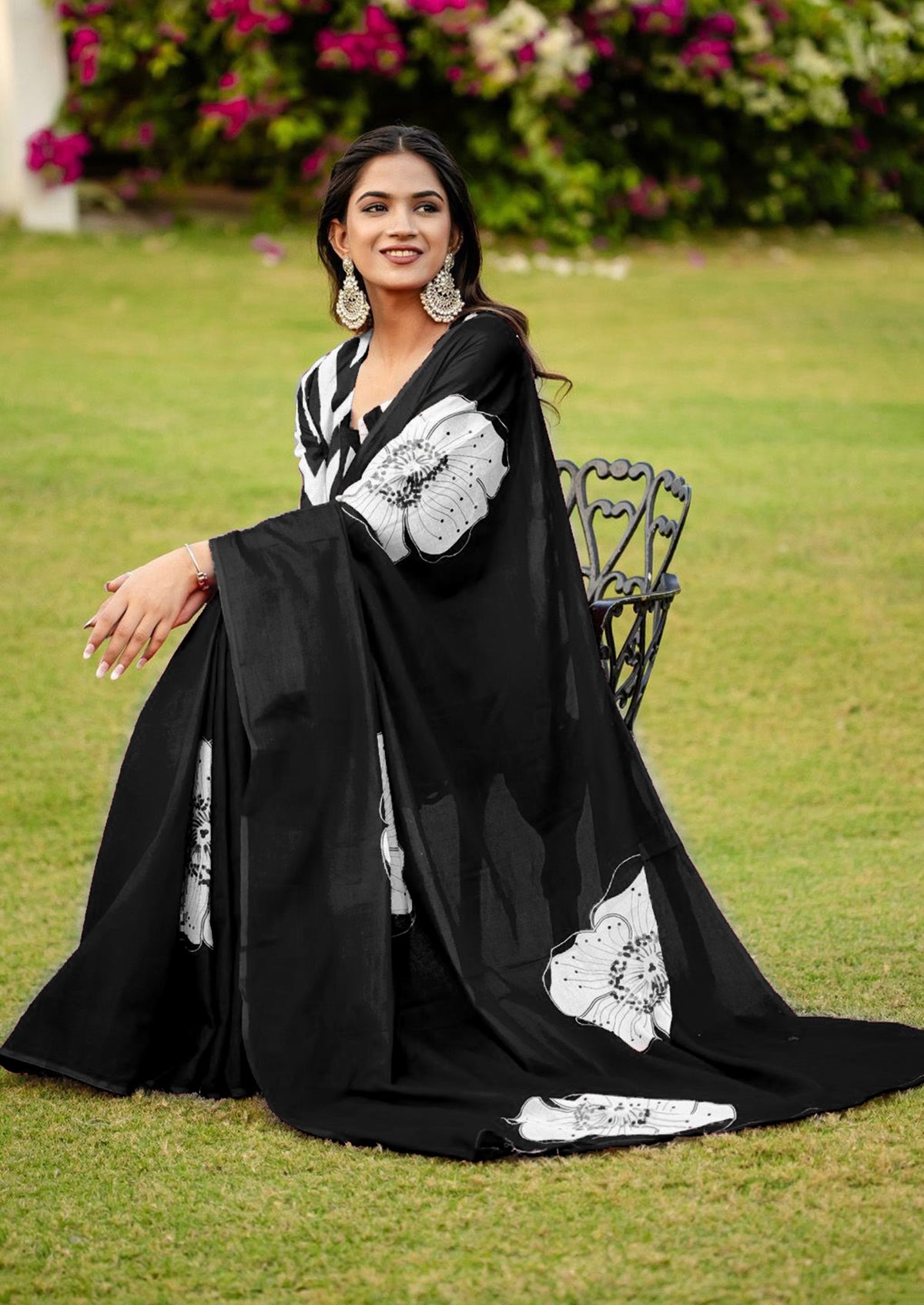 Urban Pallu Woven Design Pure Cotton Daily Saree