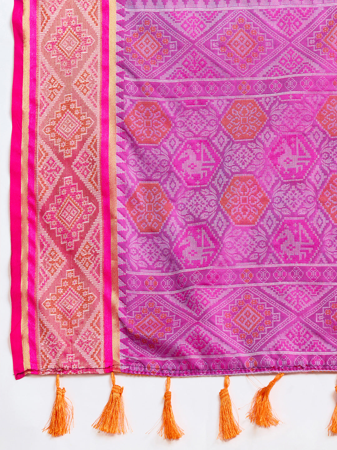 Urban Pallu Woven Design Silk Blend Party Saree
