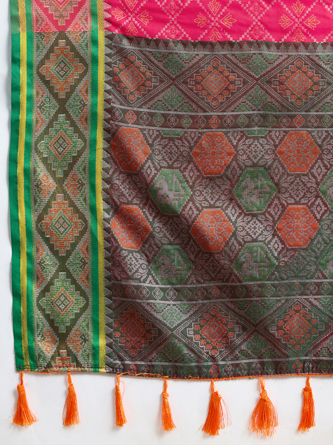Urban Pallu Woven Design Silk Blend Party Saree