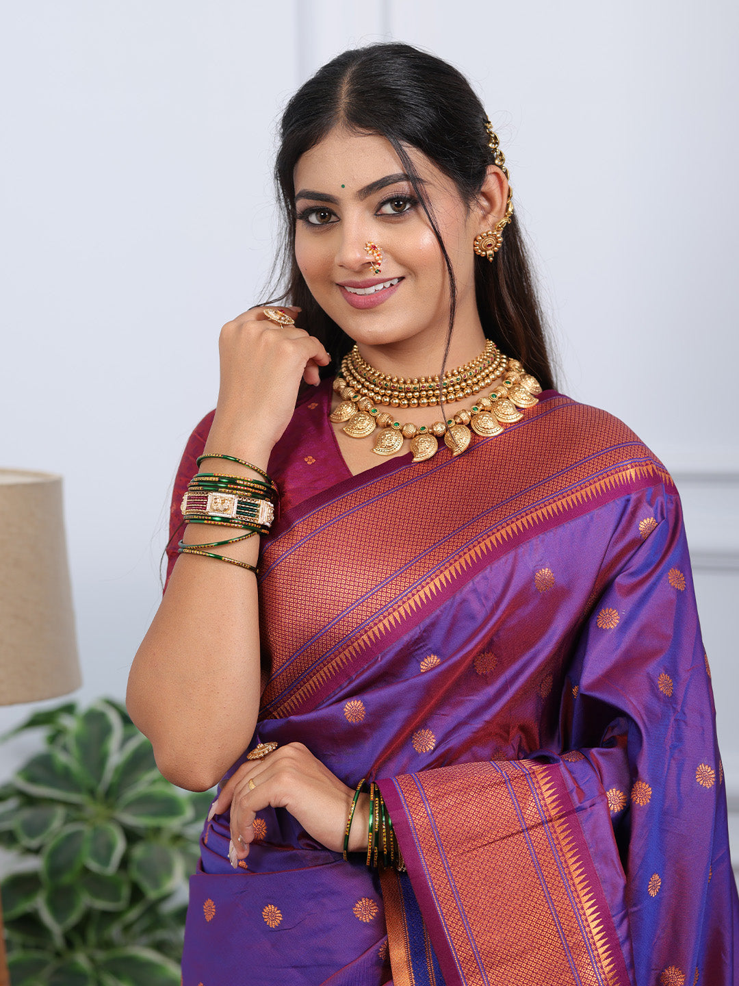 Urban Pallu Woven Design Art Silk Traditional Saree