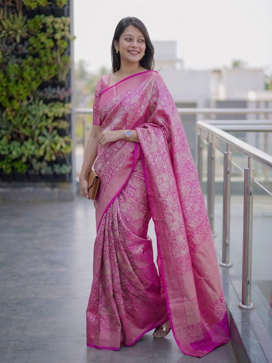 Urban Pallu Woven Design Art Silk Traditional Saree