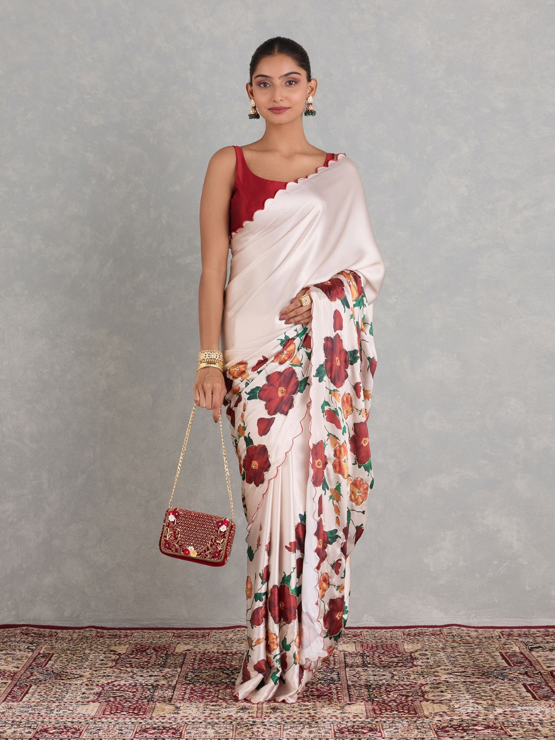 Urban Pallu Woven Design Pure Georgette Festive Saree