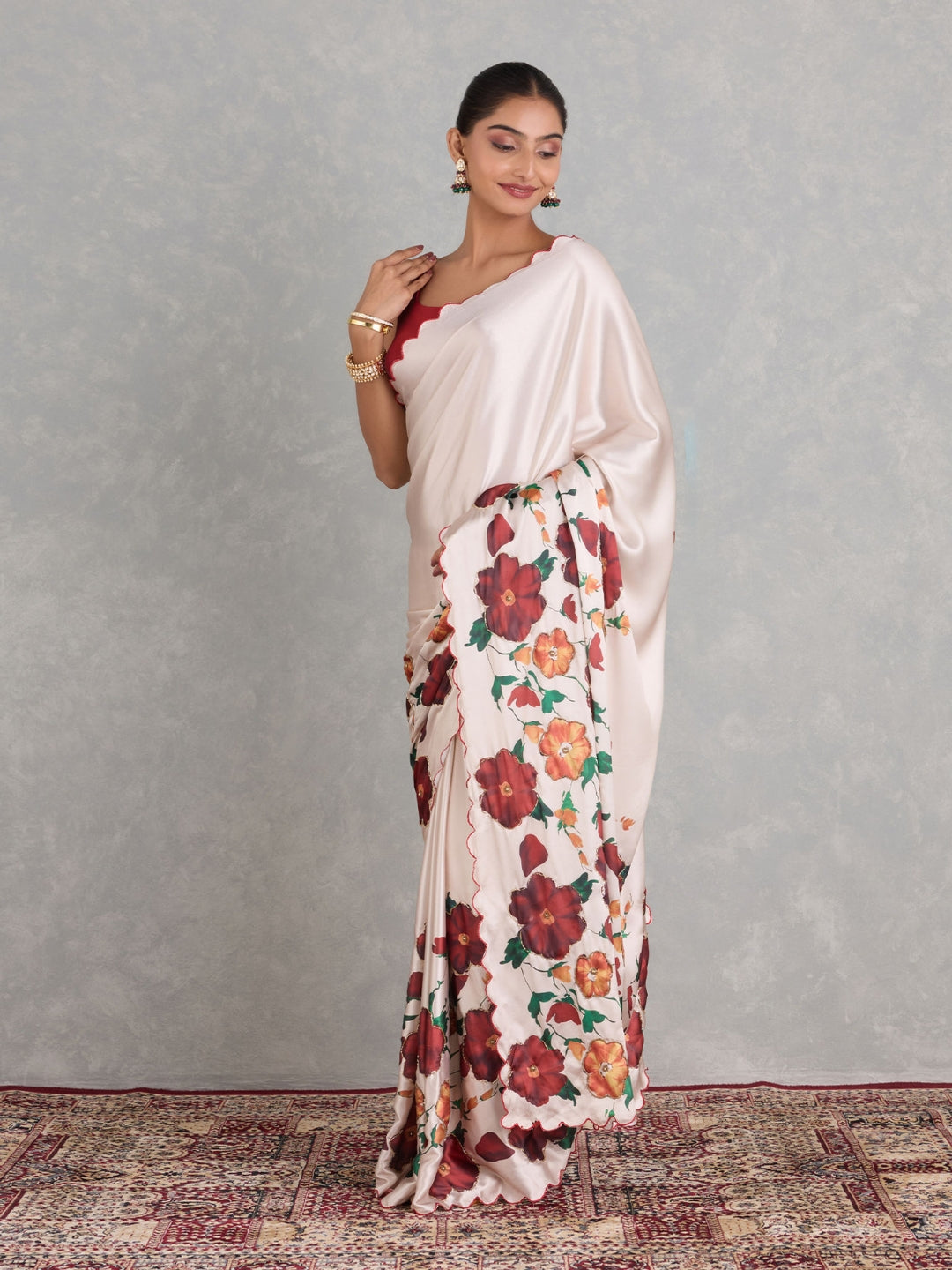 Urban Pallu Woven Design Pure Georgette Festive Saree