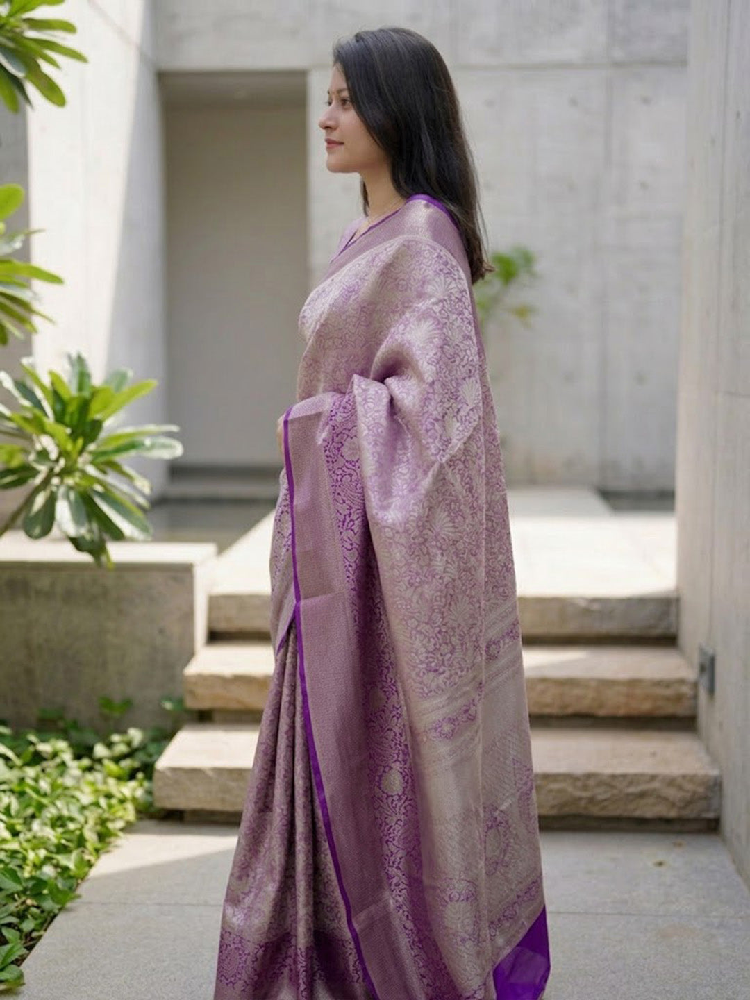 Urban Pallu Woven Design Art Silk Traditional Saree