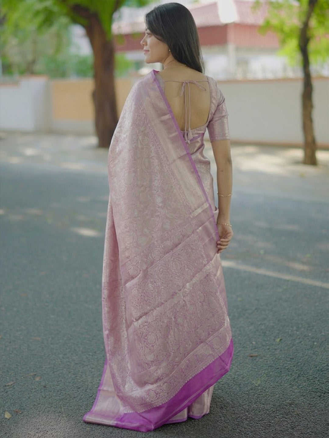 Urban Pallu Woven Design Art Silk Traditional Saree
