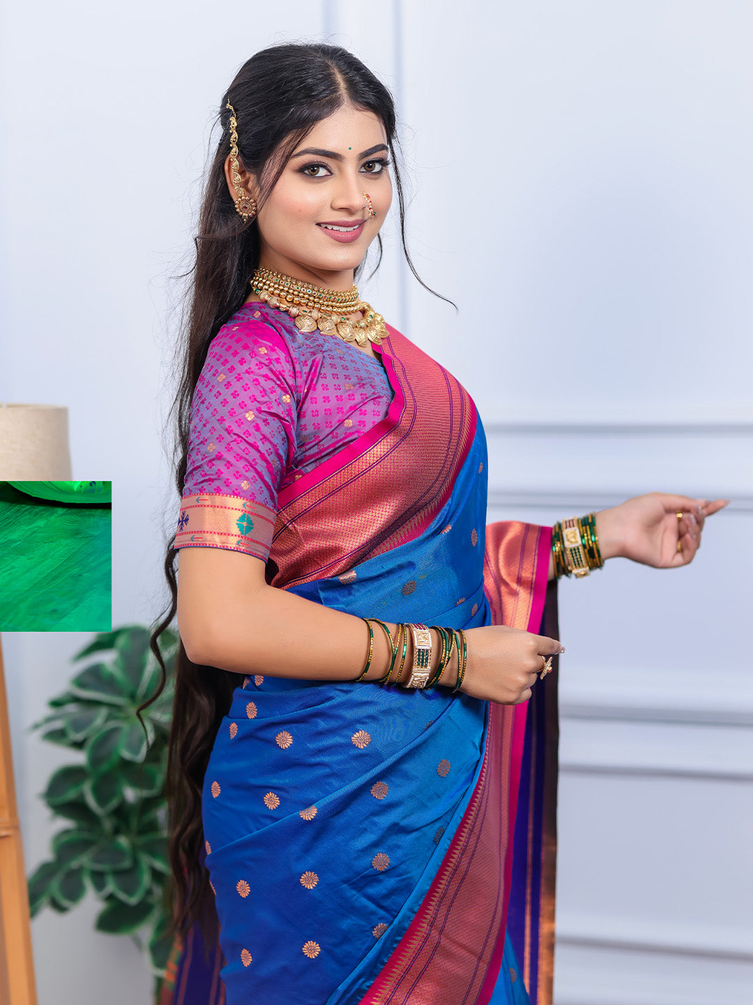 Urban Pallu Woven Design Art Silk Traditional Saree