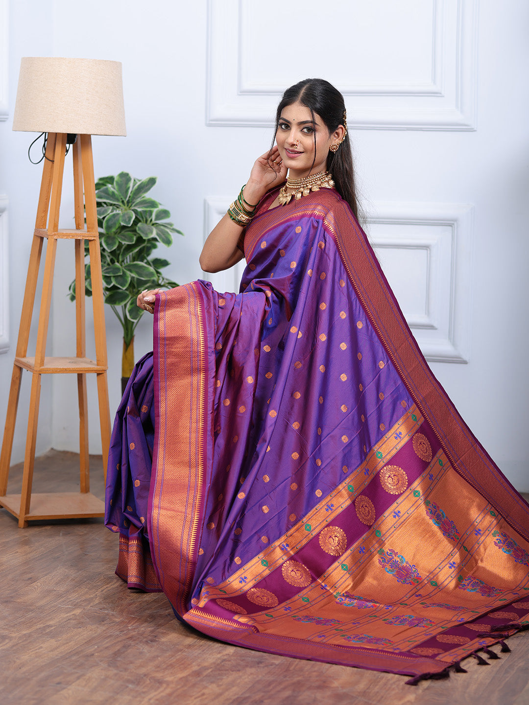 Urban Pallu Woven Design Art Silk Traditional Saree