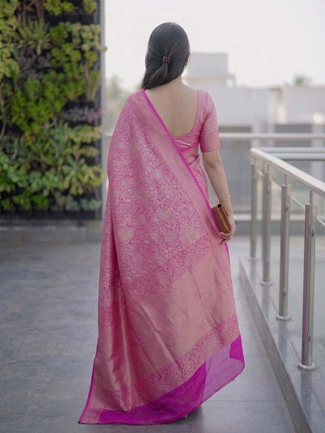 Urban Pallu Woven Design Art Silk Traditional Saree