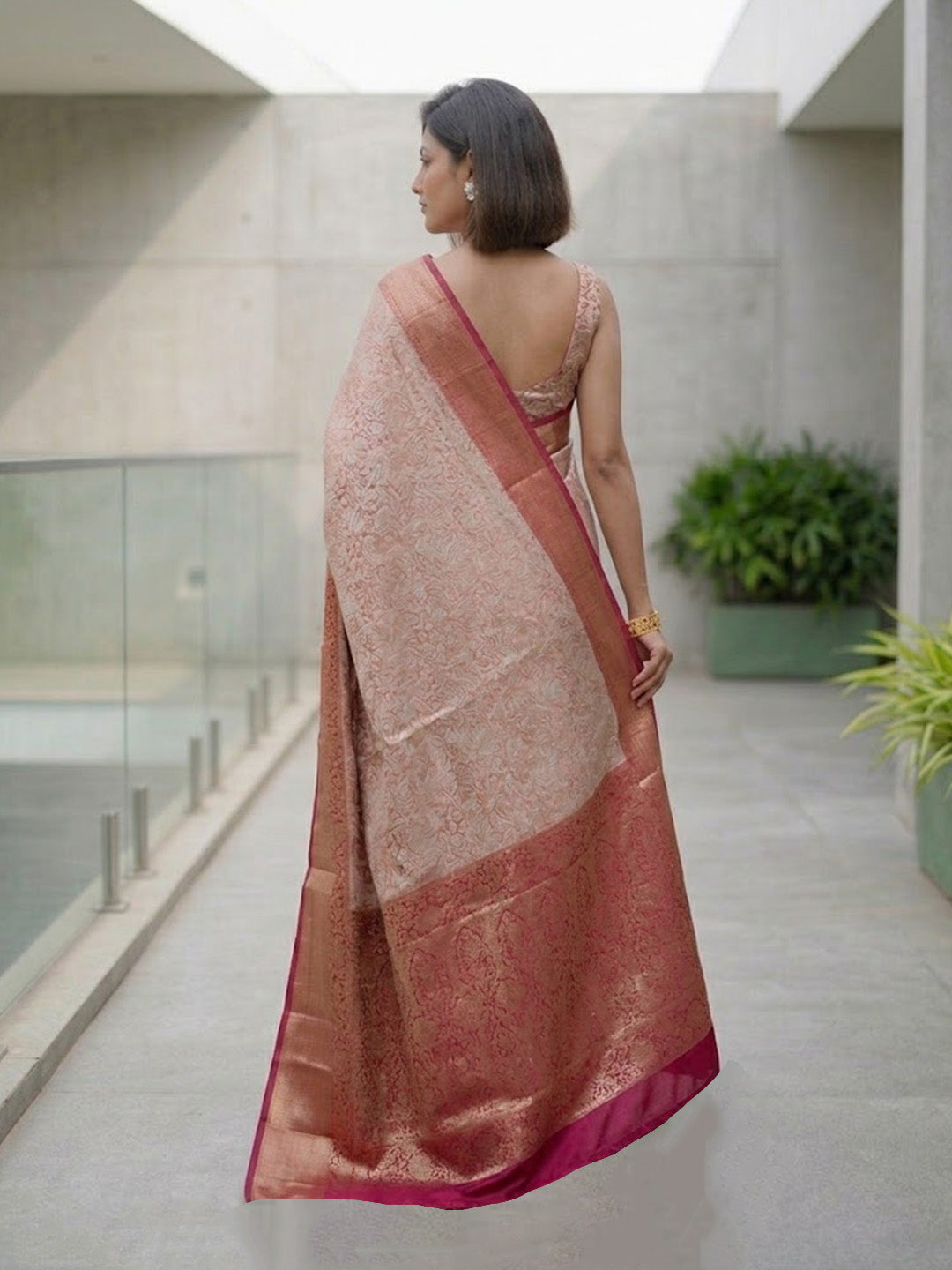 Urban Pallu Woven Design Art Silk Traditional Saree
