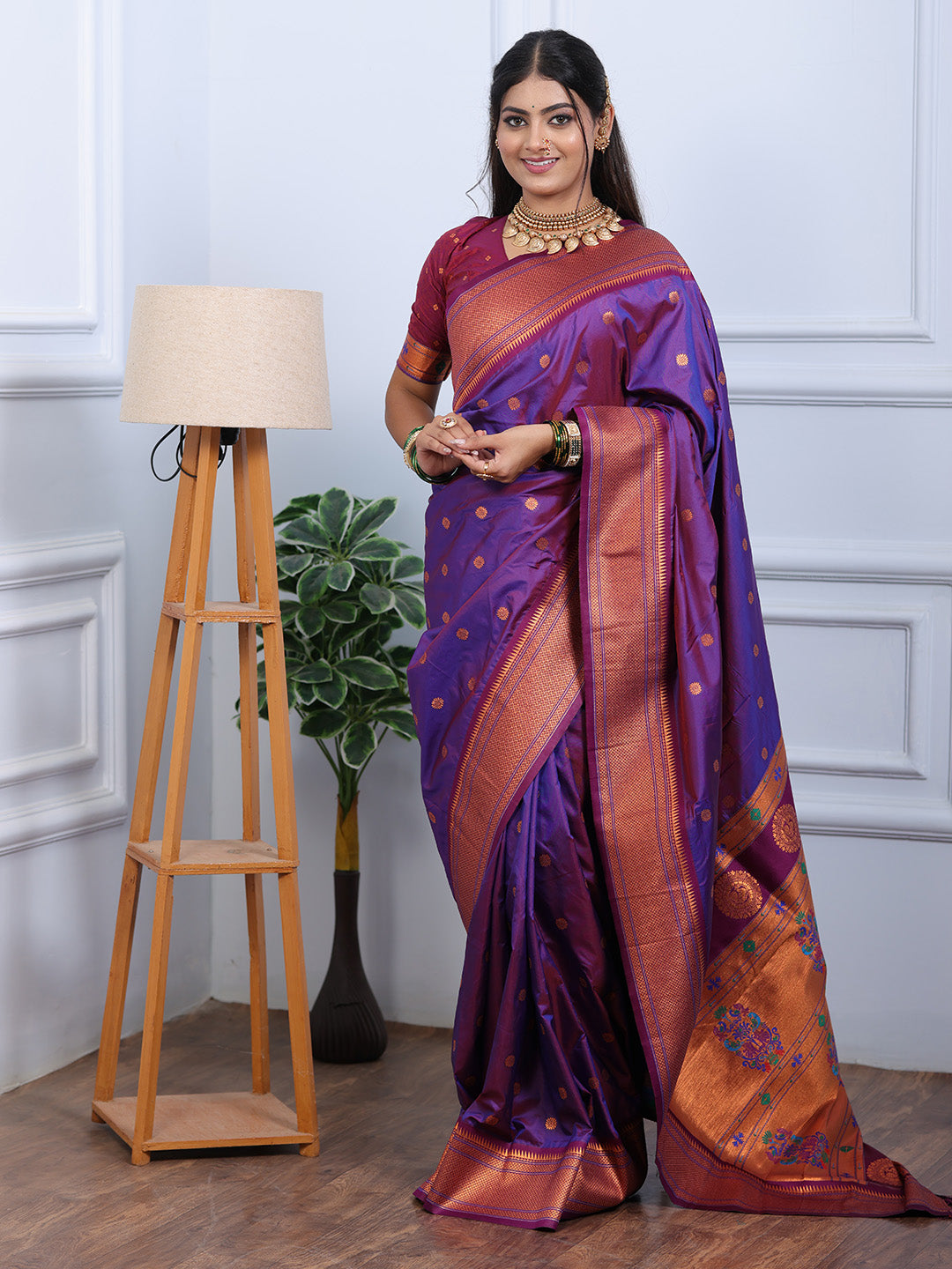 Urban Pallu Woven Design Art Silk Traditional Saree