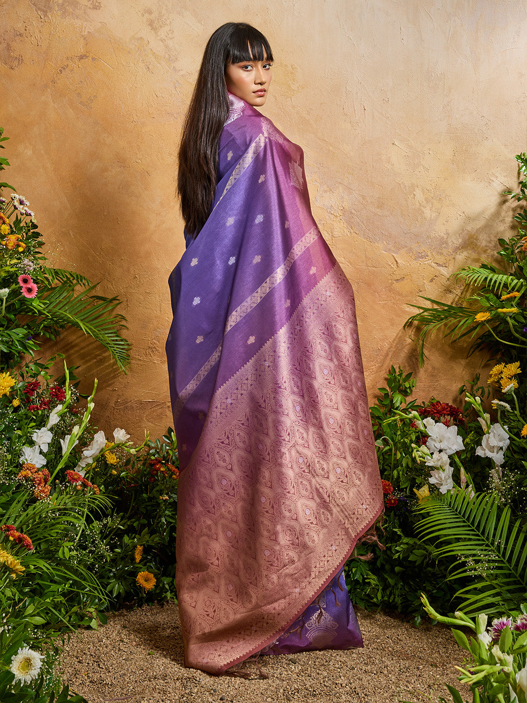 Urban Pallu Printed Silk Cotton Traditional Saree
