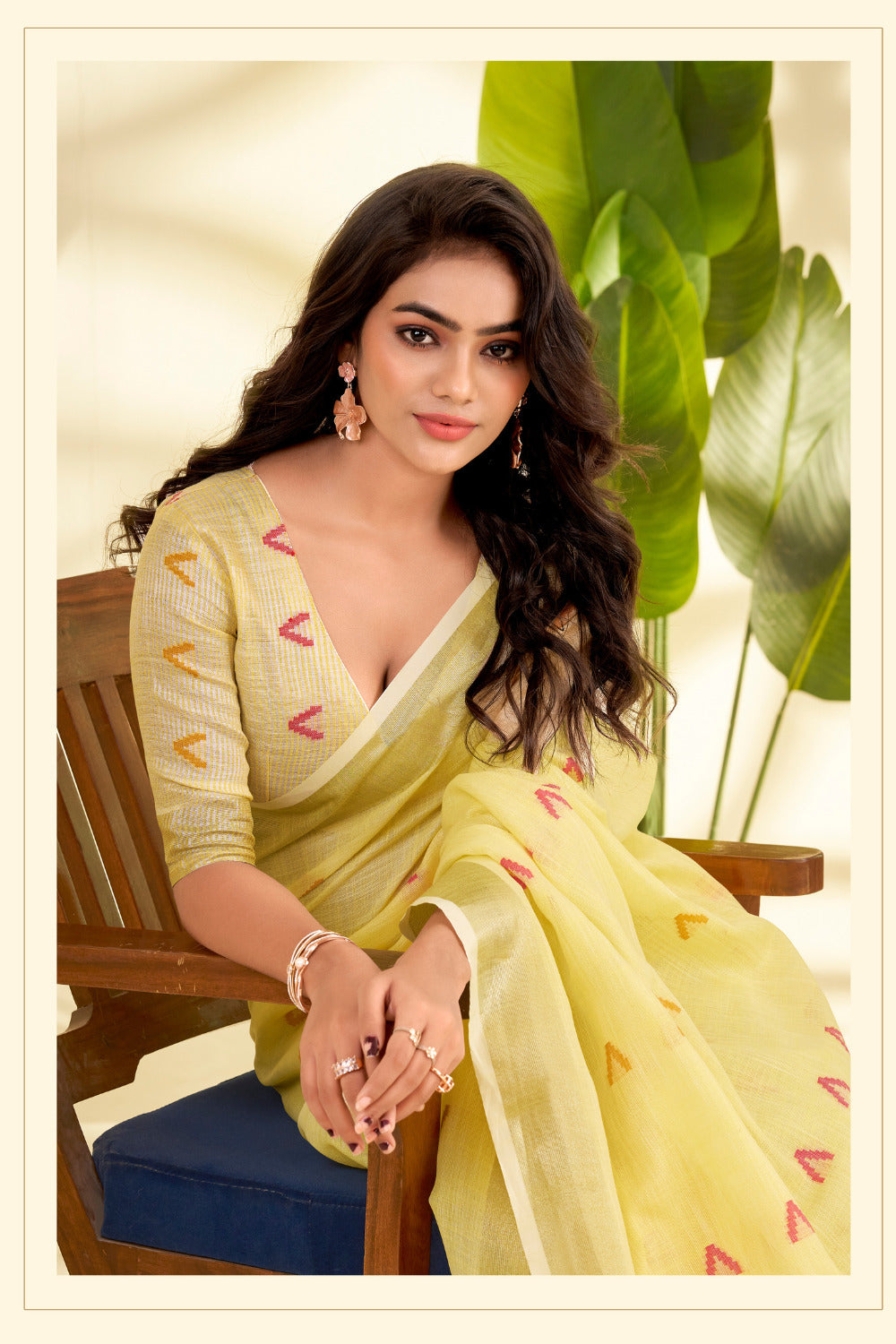 Urban Pallu Woven Design Cotton Blend Daily Saree