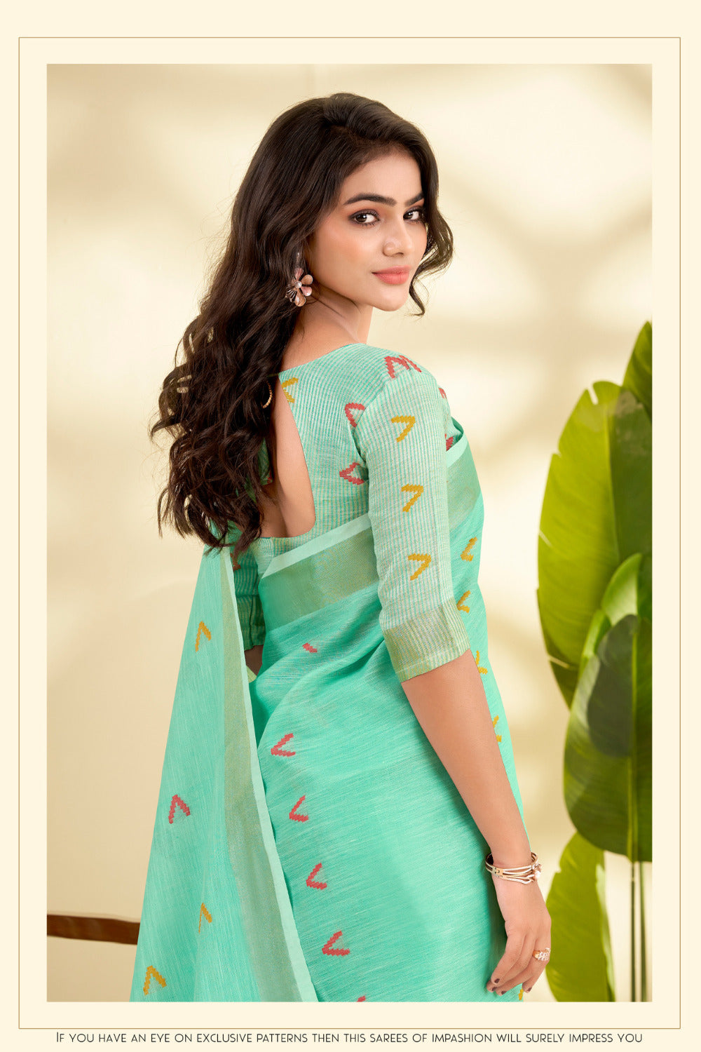 Urban Pallu Woven Design Cotton Blend Daily Saree
