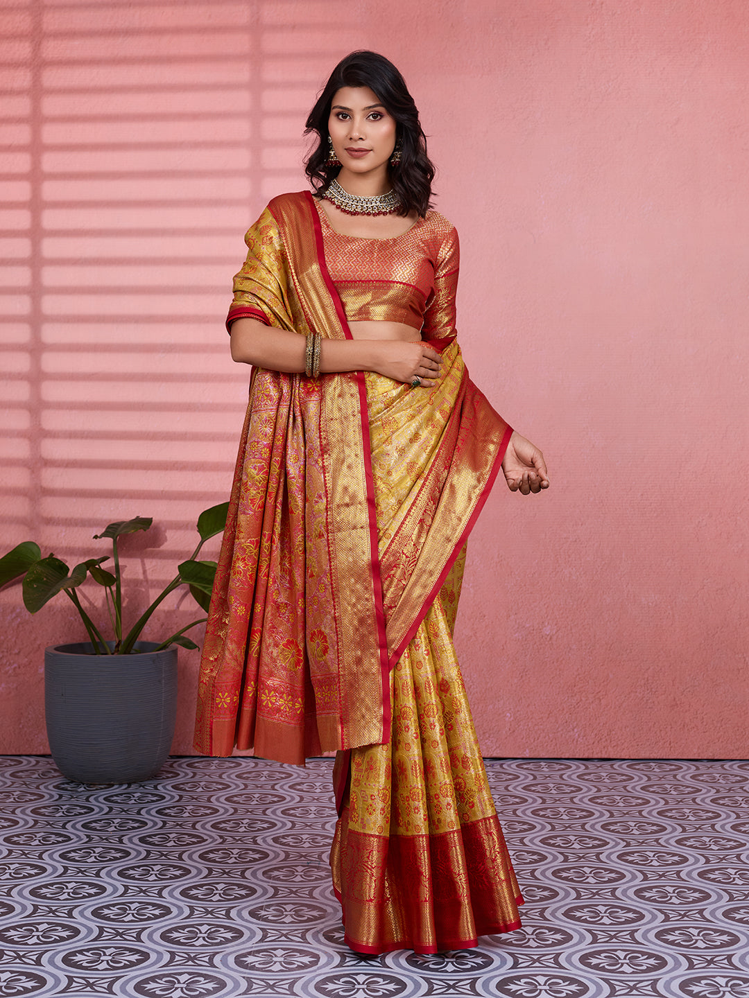Urban Pallu Woven Design Art Silk Traditional Saree