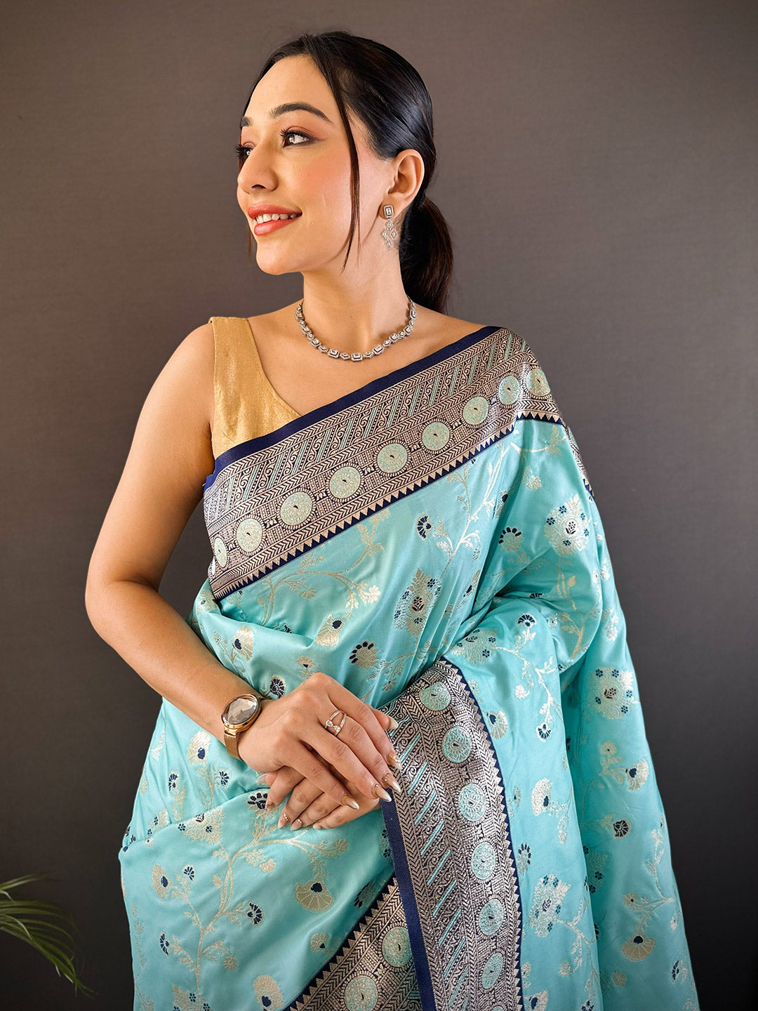 Urban Pallu Woven Design Art Silk Traditional Saree