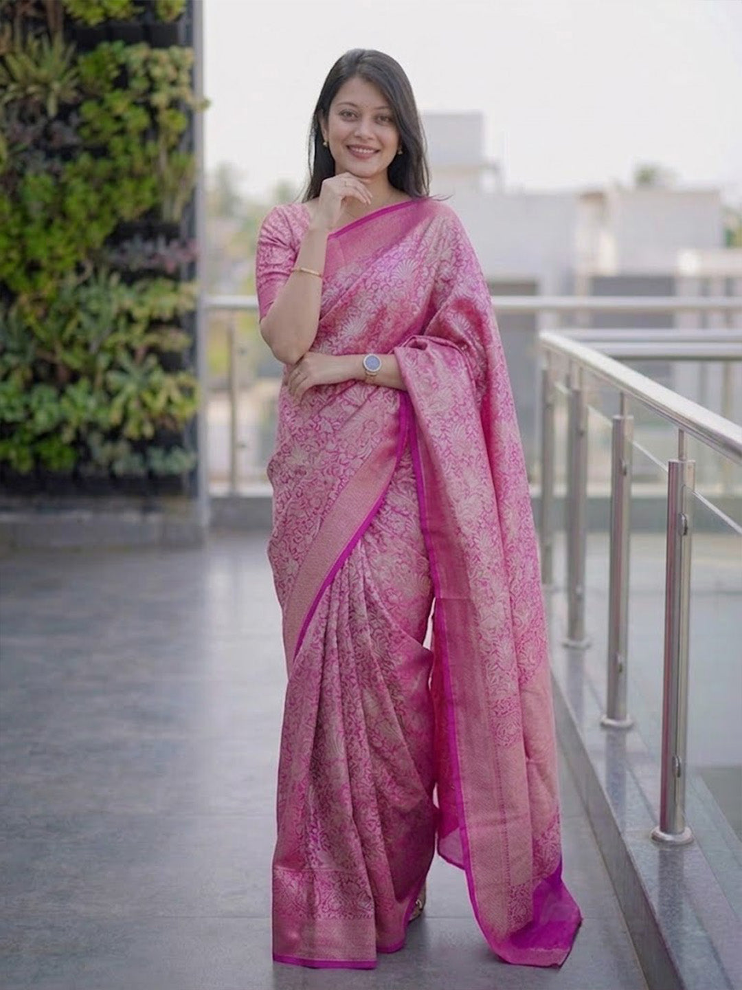 Urban Pallu Woven Design Art Silk Traditional Saree