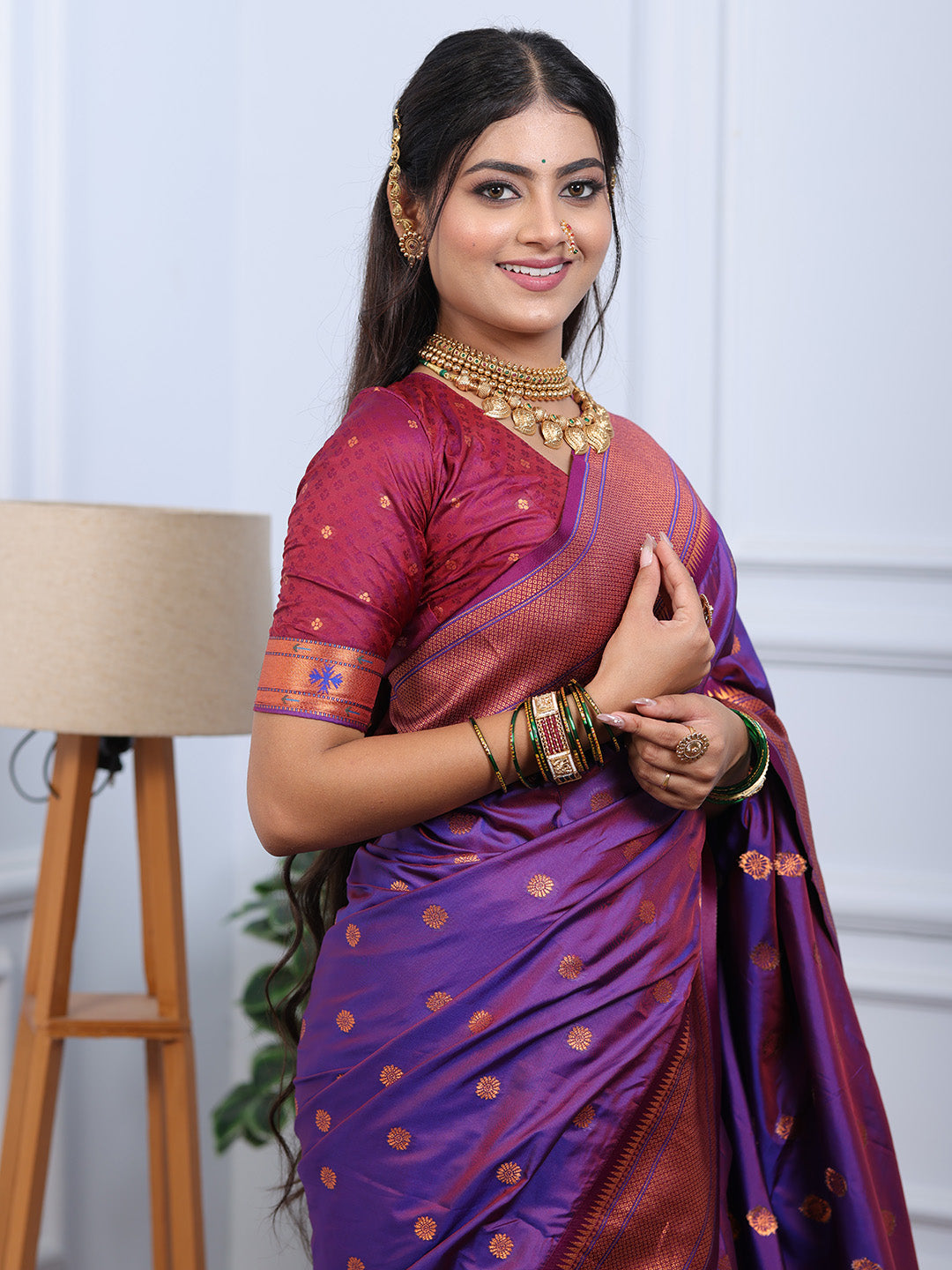 Urban Pallu Woven Design Art Silk Traditional Saree
