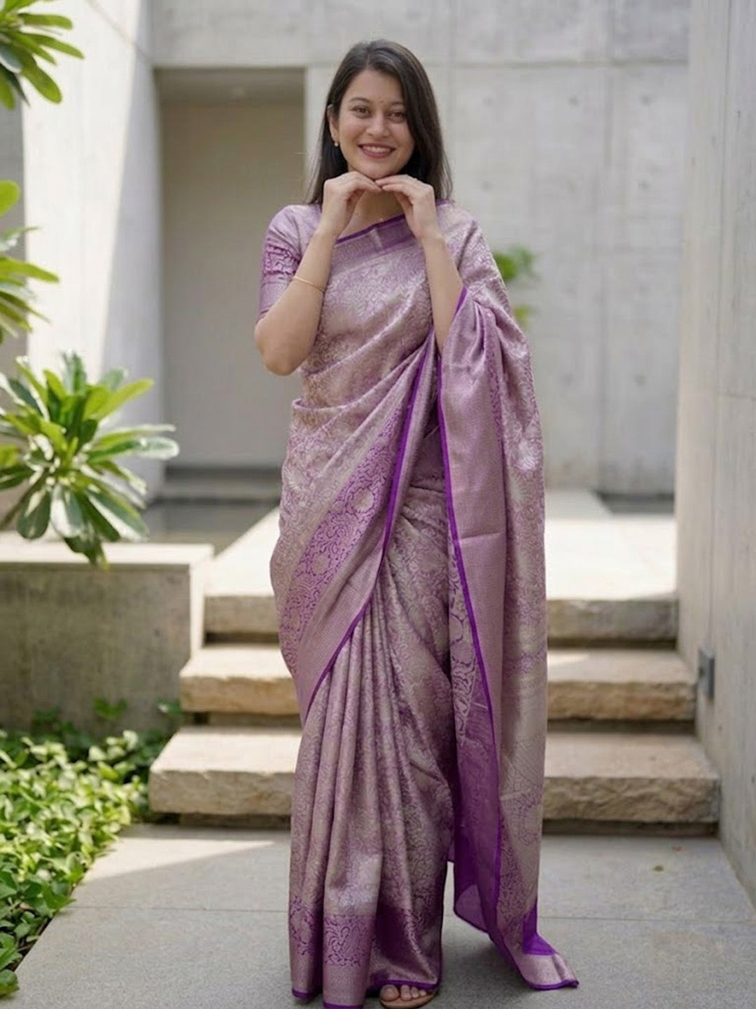 Urban Pallu Woven Design Art Silk Traditional Saree
