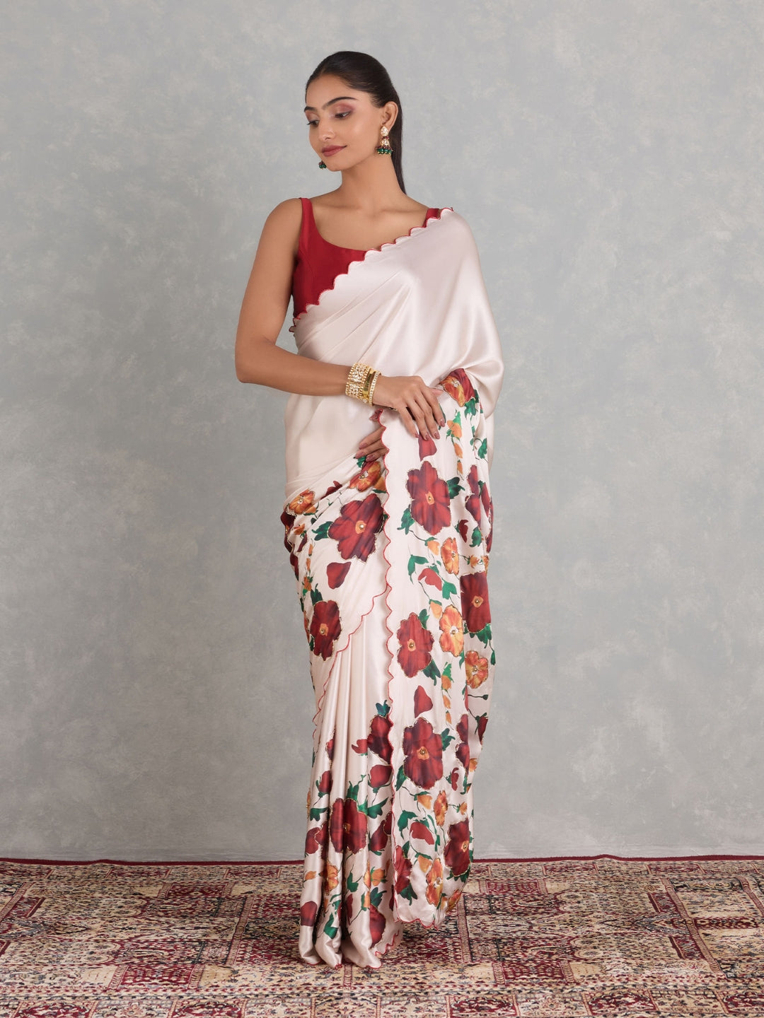 Urban Pallu Woven Design Pure Georgette Festive Saree