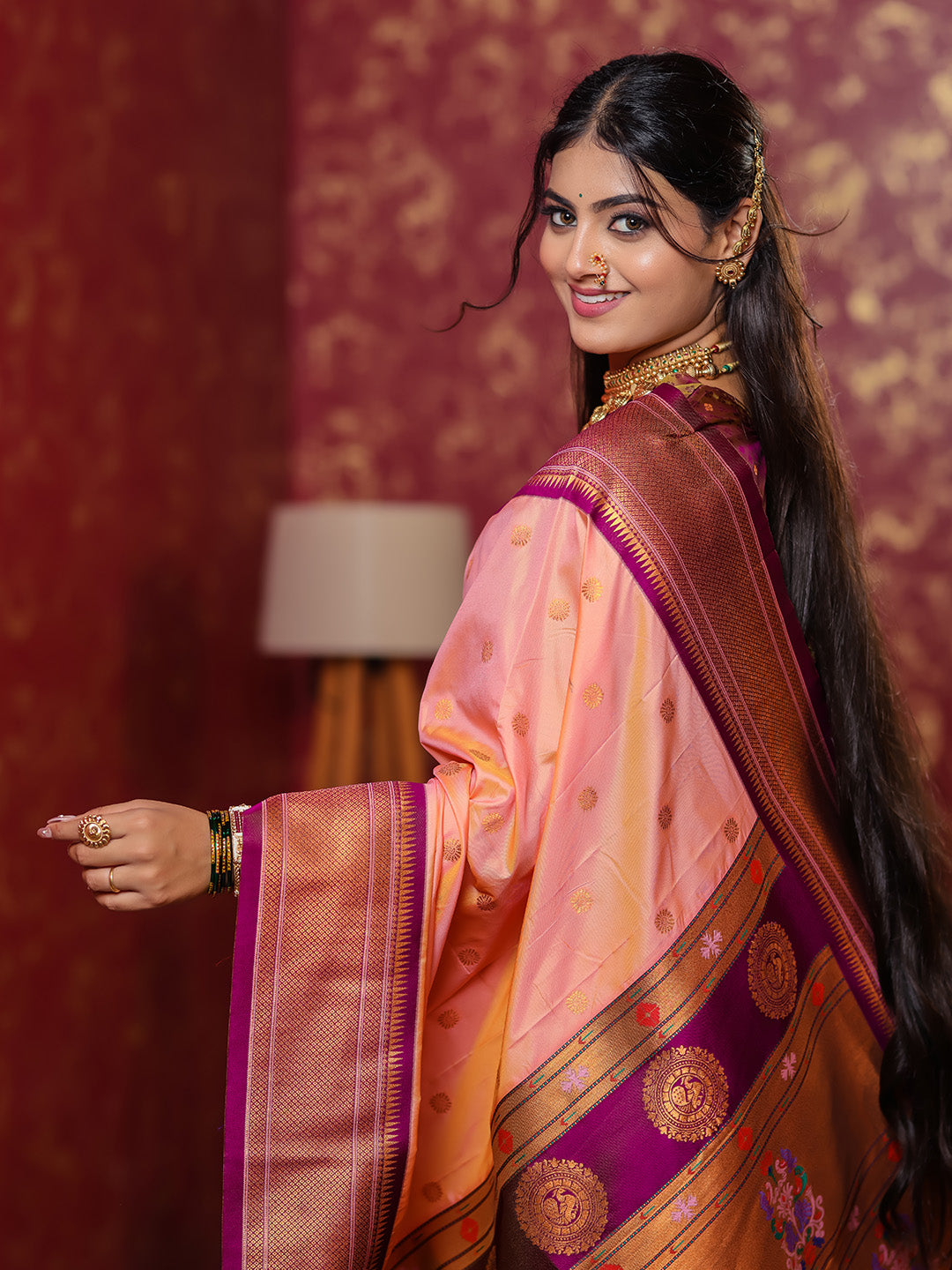 Urban Pallu Woven Design Art Silk Traditional Saree
