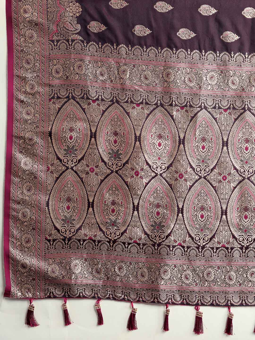 Urban Pallu Woven Design Silk Blend Party Saree