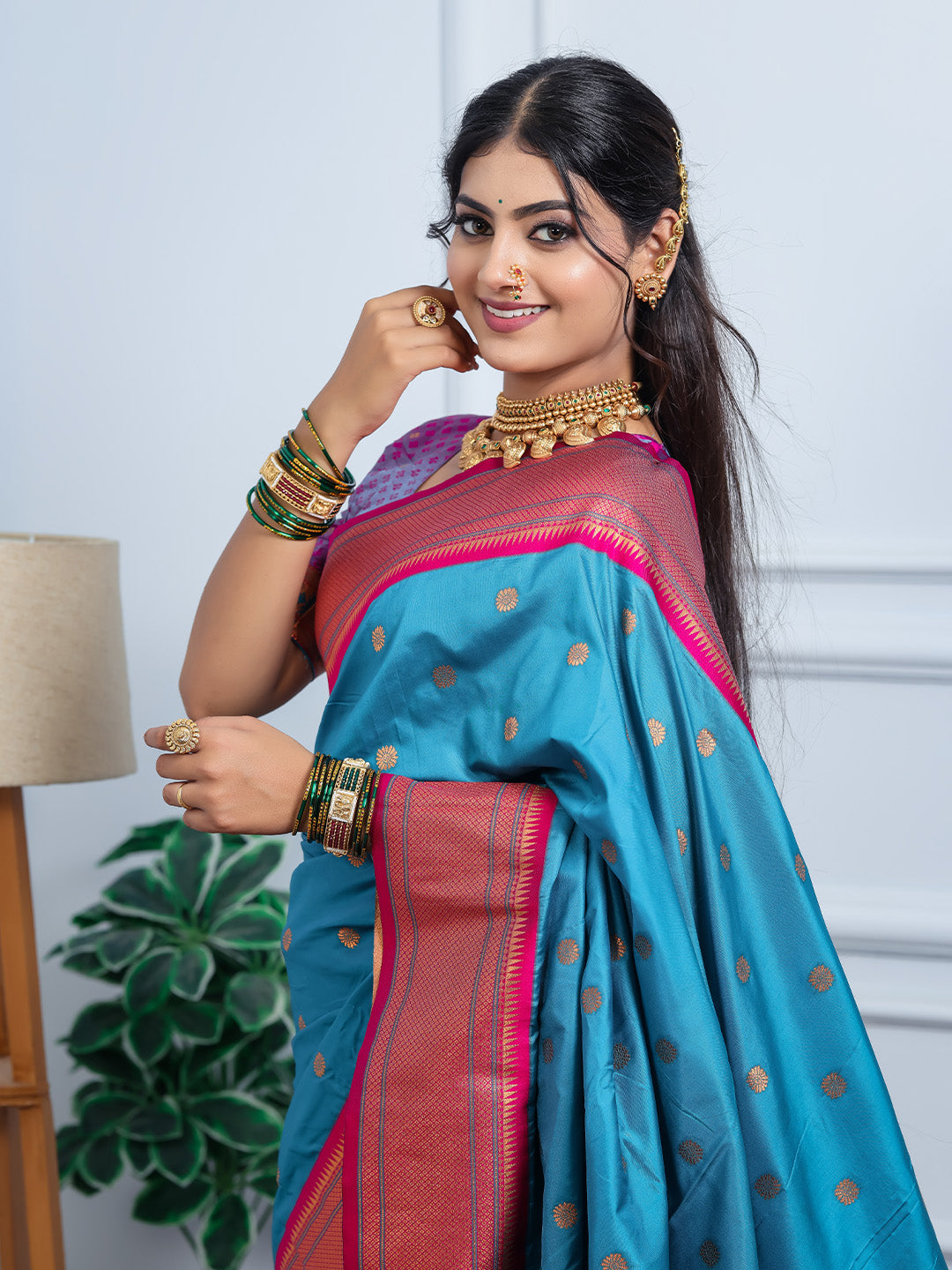 Urban Pallu Woven Design Art Silk Traditional Saree