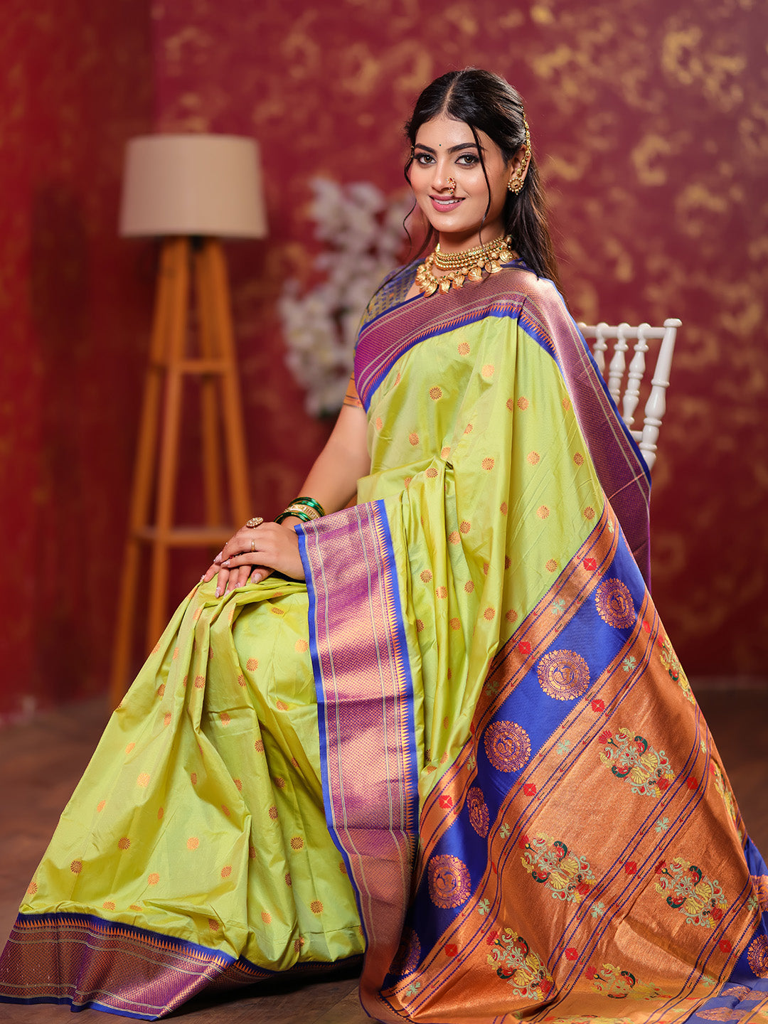 Urban Pallu Woven Design Art Silk Traditional Saree