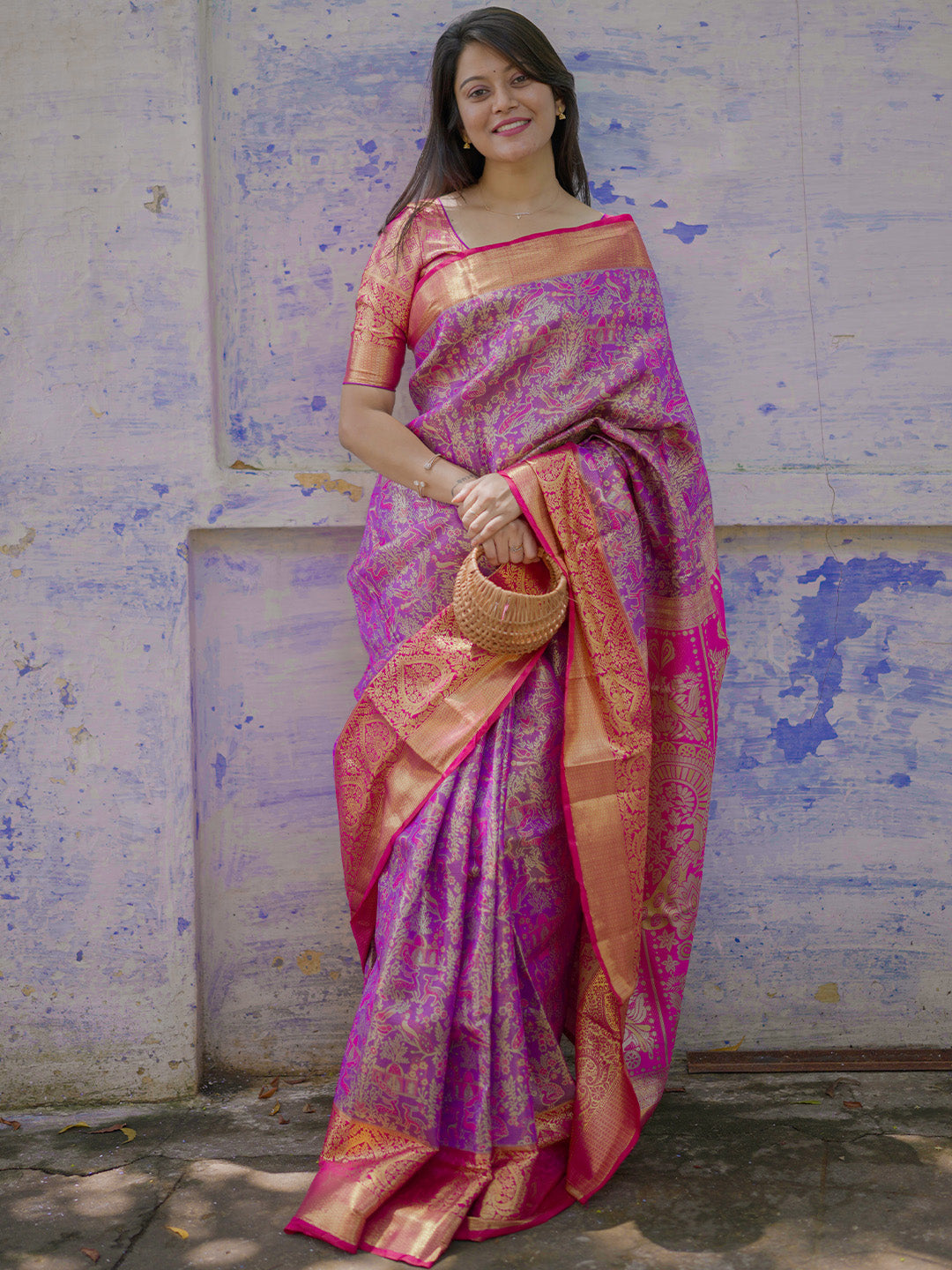 Urban Pallu Woven Design Art Silk Traditional Saree