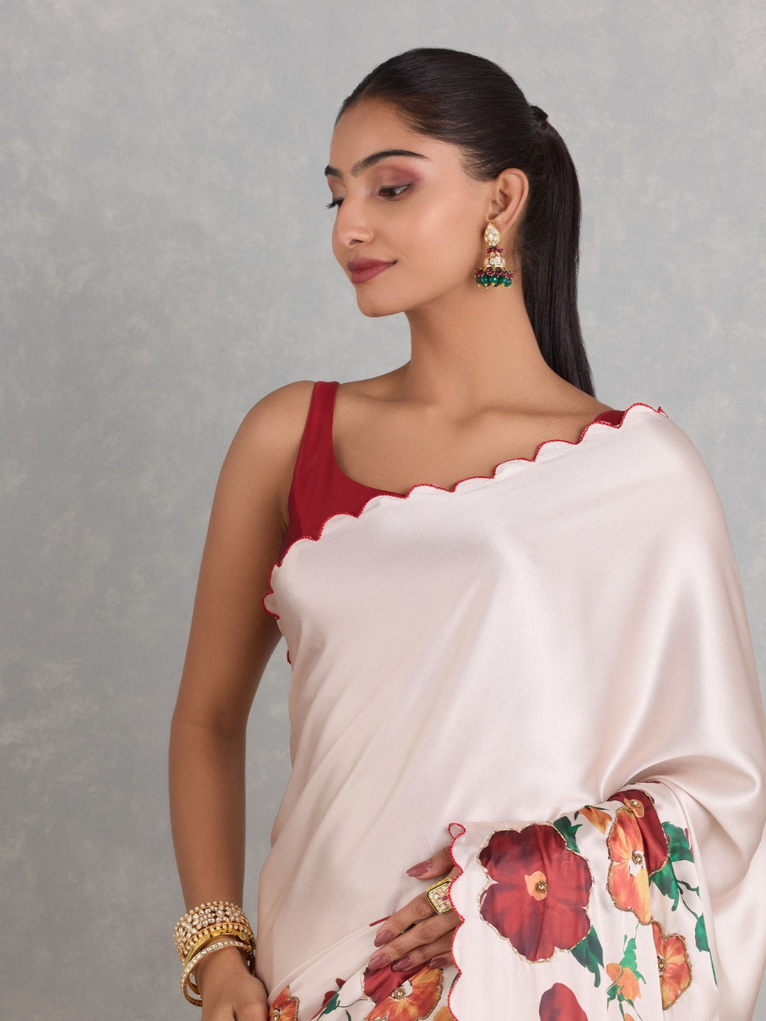 Urban Pallu Woven Design Pure Georgette Festive Saree