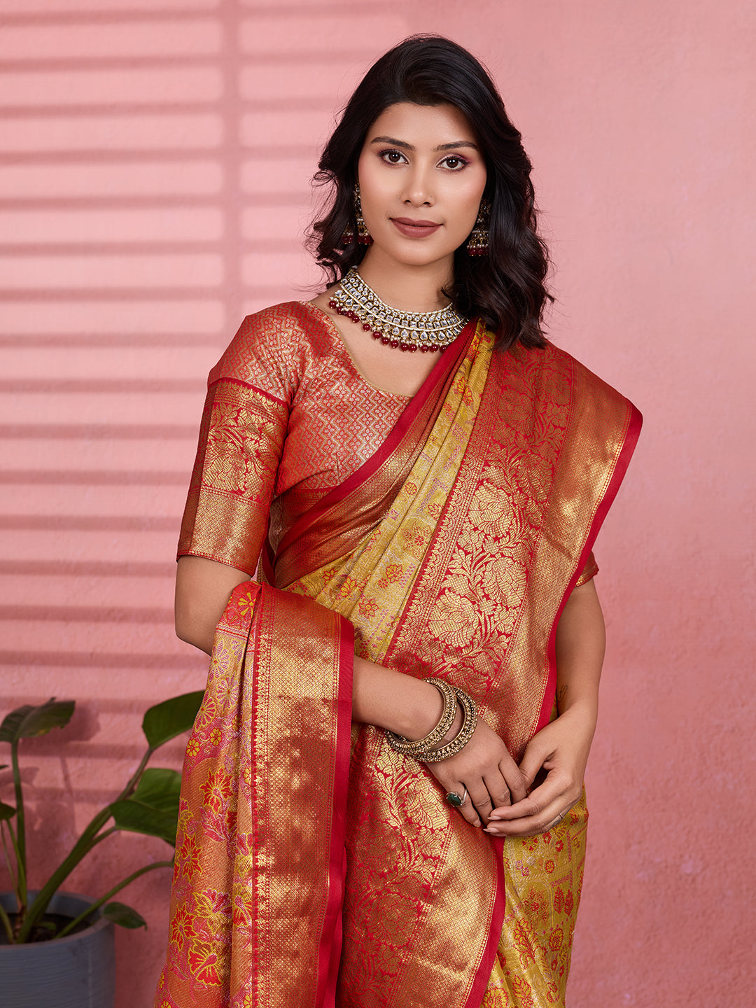 Urban Pallu Woven Design Art Silk Traditional Saree